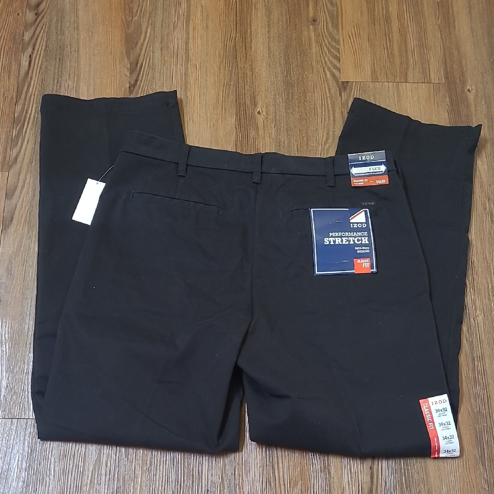 Izod Men's Dark Chinos new .